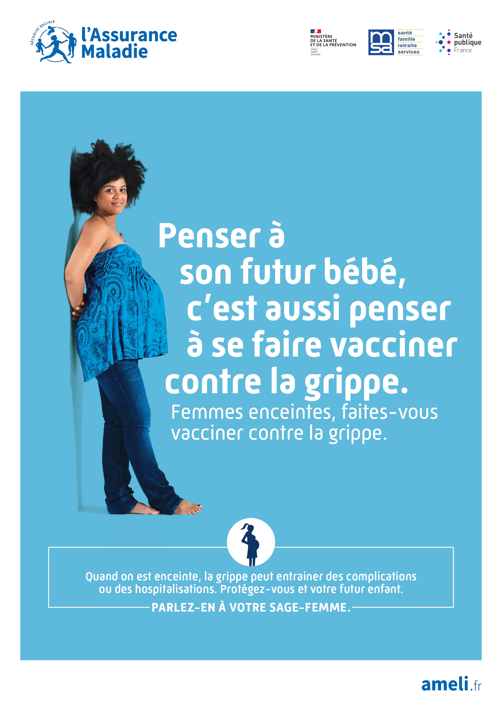 Grippe Femme Enceinte Ordre sages-femmes on X: "🗓️Lancement de la campagne de #vaccination  contre la grippe saisonnière recommandée pour les femmes enceintes, quel  que soit le trimestre de la grossesse 🤰. Parlez-en à votre #sagefemme !
