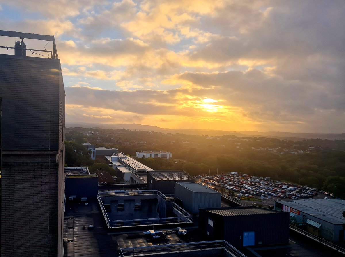 Derriford sun rise!