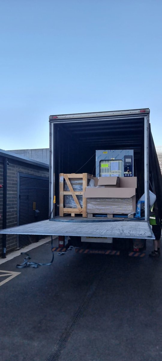 SychemUK's tweet photo. Sychem and @Steelcospa offer a variety of steam sterilisers, low temperature sterilisers, washer disinfectors, ultrasonic washers and more. 🧼

Take a look at the recent delivery of a steam sterilising autoclave to one of our prestigious clients in Eastern England. 📦 https://t.co/59b9aZxsXS
