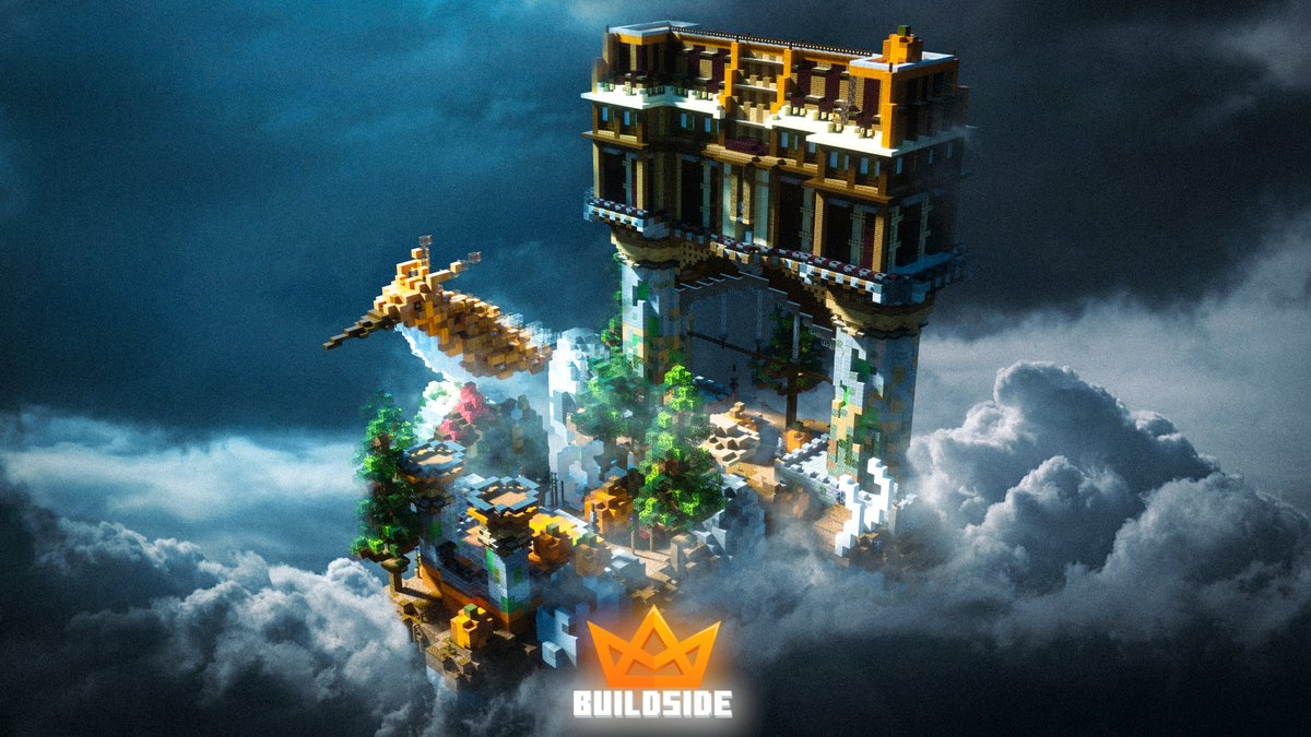 build_side's tweet photo. Rennaissance Island  ¦ Halloween update 🎃
~~~~~~~~~~~
Render: @notbarteksk
   
Build by: @Manik_BS
~~~~~~~~~~~
#MinecraftBuild #minecraft 
#MinecraftMap #minecraft建築コミュ https://t.co/QHXIG89T10