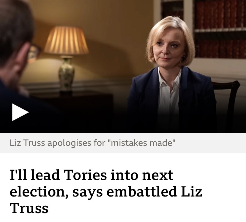 ImpeachBoris's tweet photo. How can the Tories expect to be in touch with the common man when the PM isn’t even in touch with reality?

#LizTrussPM #GeneralElection2022 #torychaos #ToryShambles https://t.co/A02vTtkJKw