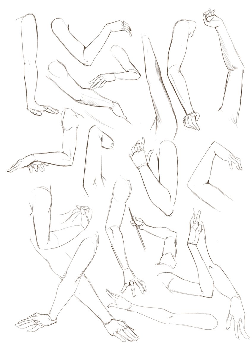 Sketch day 7 arm 2 mins sktches 