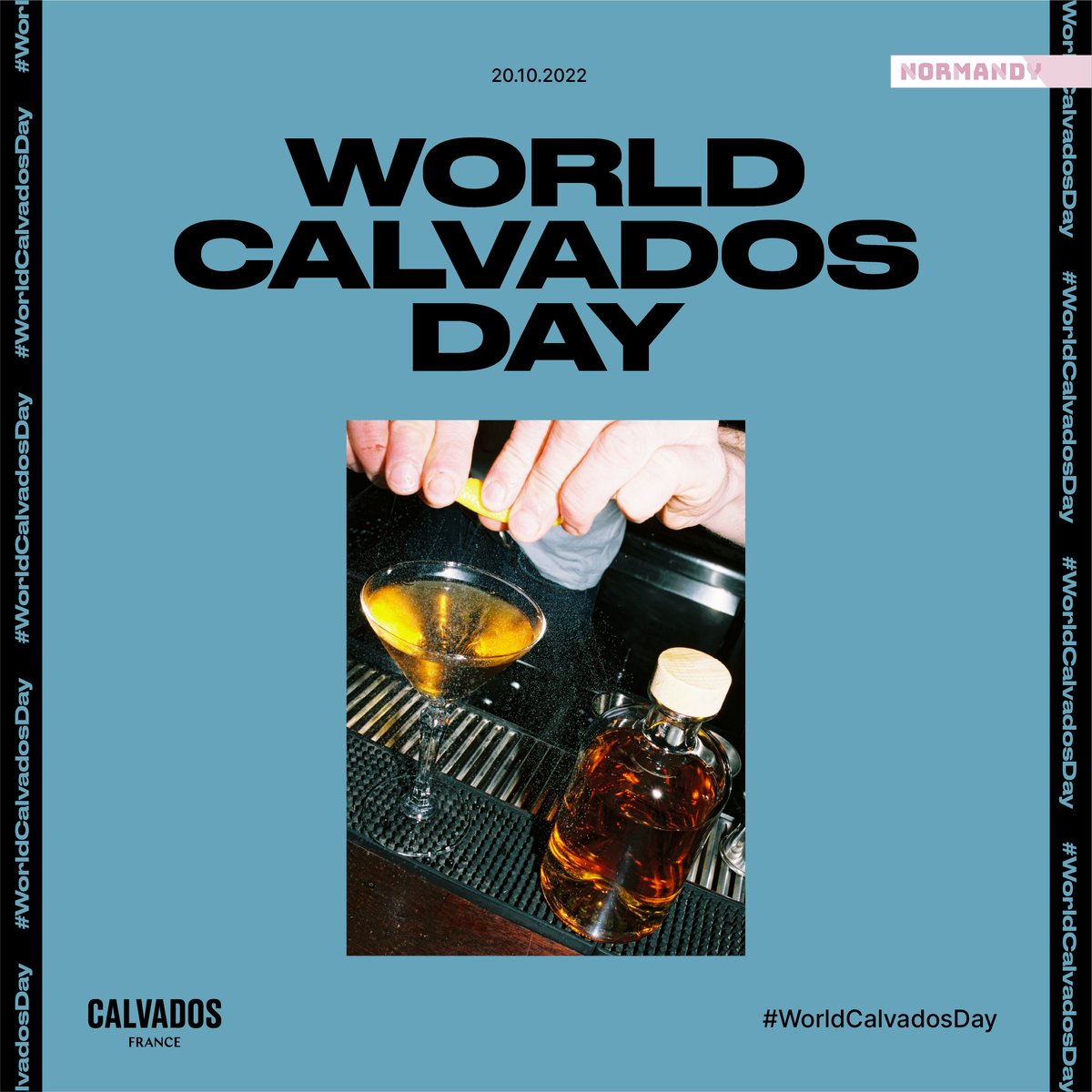 🌎 D-2 before the #WorldCalvadosDay, a day dedicated to your favorite spirit.
More info: drinkcalvados.com/en/news/world-…