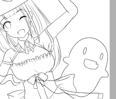 線画まで・・・ 