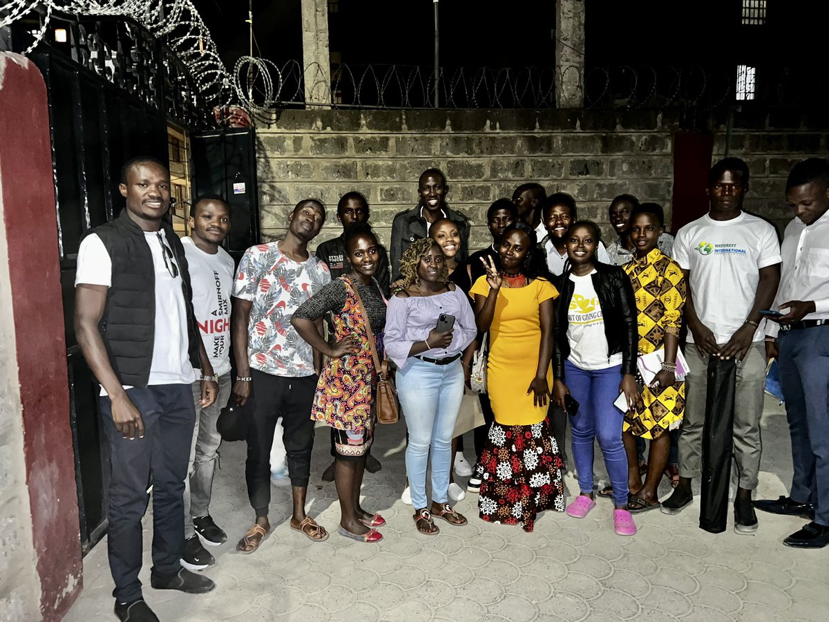 Weforestinter's tweet photo. With partnerships with CBO’s, youth groups, individuals we joined @givingisagift CBO on their youth talk just to ensure everyone is fully equipped to champion for environmental change what an impactful engagements #ClimateJustice #weforestinternational #ecosystem https://t.co/DBp2EAZwbk