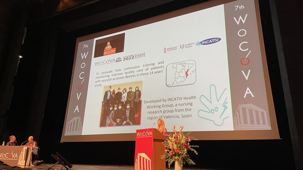 AirliftNurse's tweet photo. @SoniaCasanova16 highlighting the great outcomes of the INCATIV process used by her team in PIVC successes #wocova22 #vascularaccess #FOAMva @WoCoVA https://t.co/VbmUe1T1XT