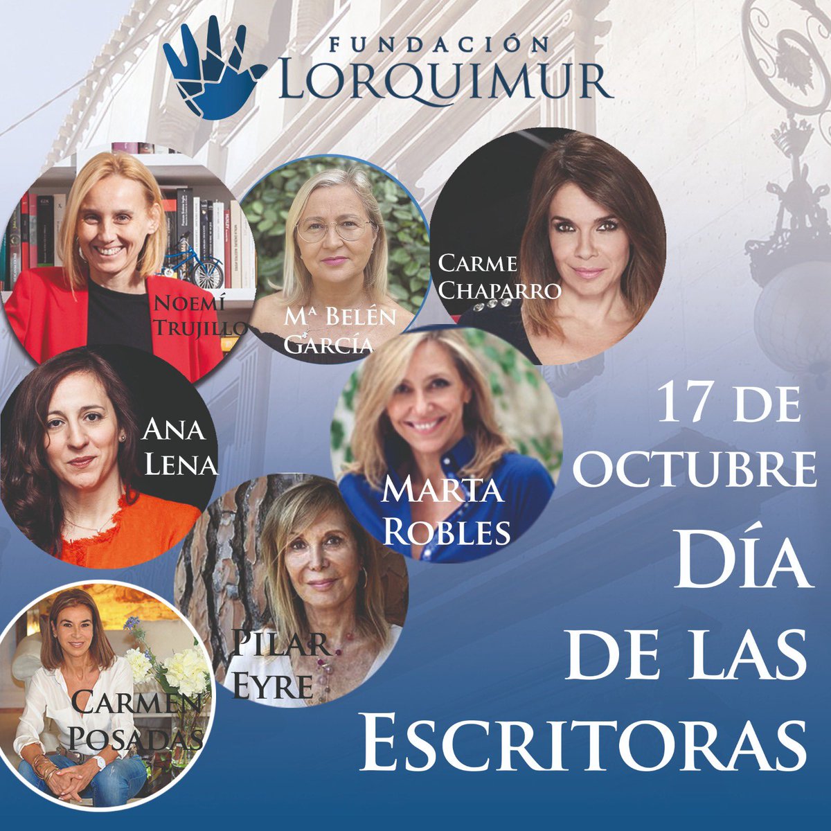 Bajo el lema "Antes, durante y después de las guerras" nos sumamos al Día de las Escritoras para reivindicar la labor y el legado de las mujeres que han escrito a lo largo de la historia, las que escriben actualmente y las escritoras del mañana.

#DiadelasEscritoras #Lorca