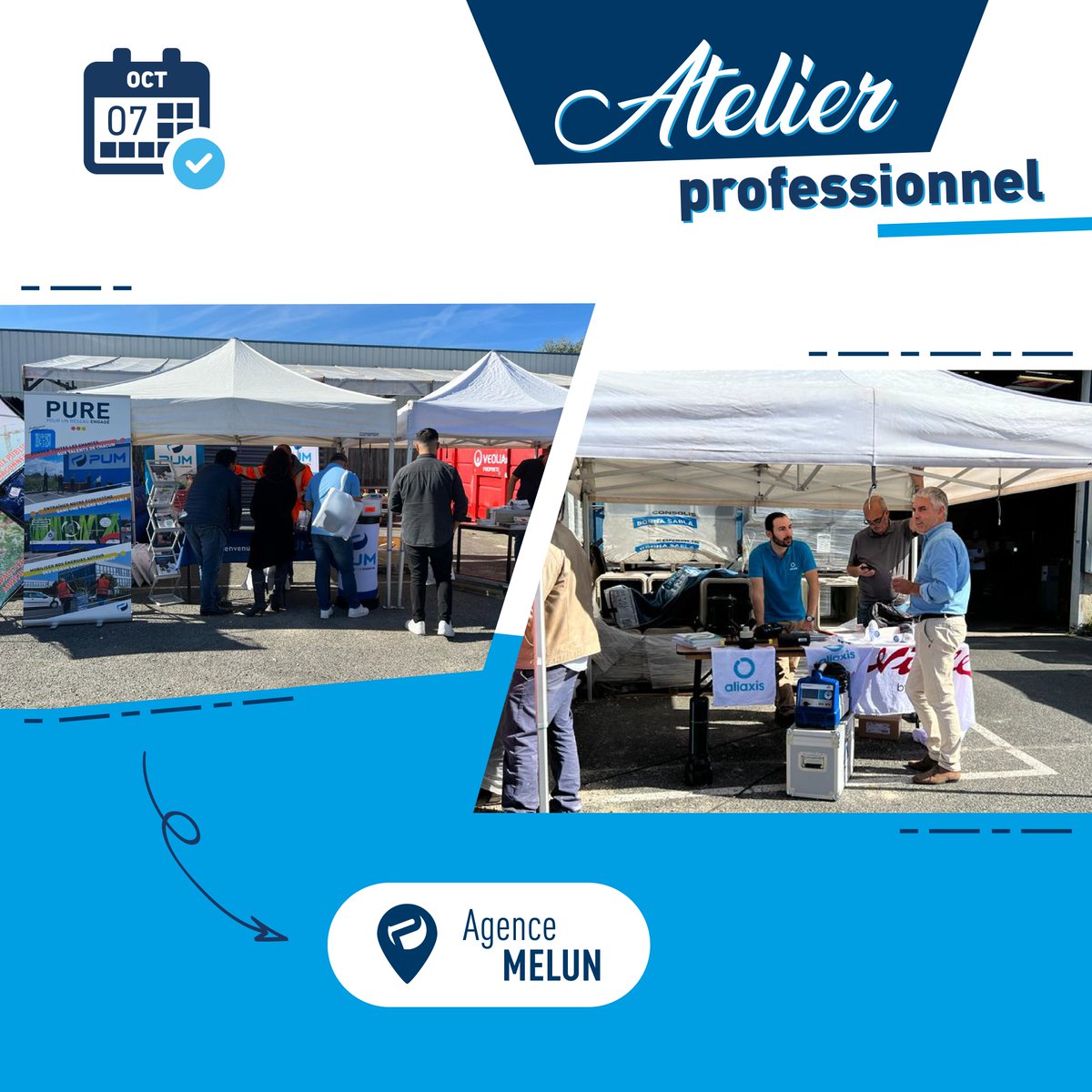 [ATELIER PROFESSIONNEL🗓]

Un événement partagé, revoyez en images notre atelier professionnel à l’agence de Melun 🏢
Nous tenons à remercier nos clients et fournisseurs partenaires d’être venu vivre cette journée PUM 😁

#PUM #atelierprofessionel #agence #melun