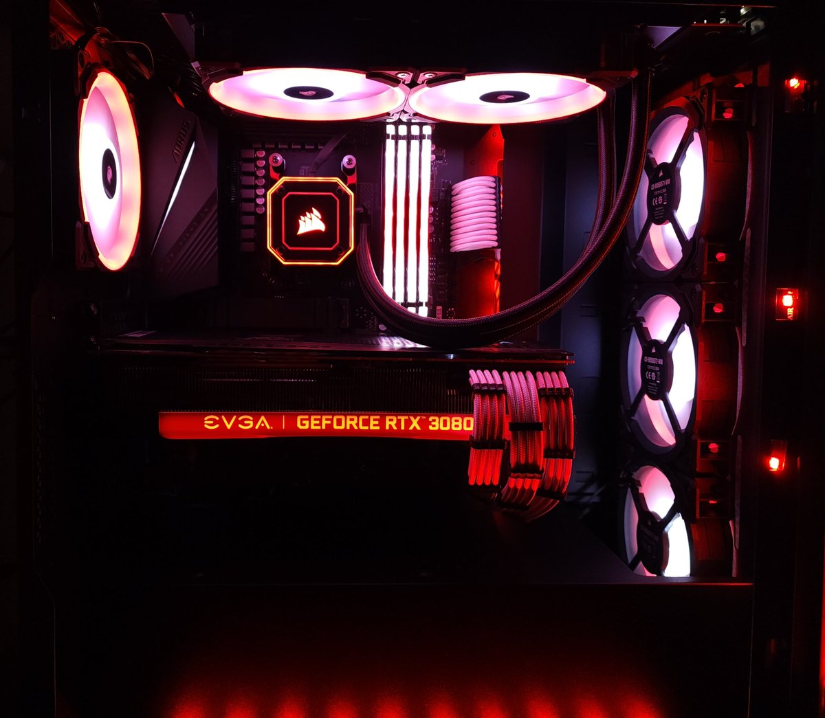 BlakeMick_'s tweet photo. She may not be much, but she's mine and I love her. ❤️ 
#CORSAIR #NVIDIA #AMD https://t.co/r4jqK2cemc