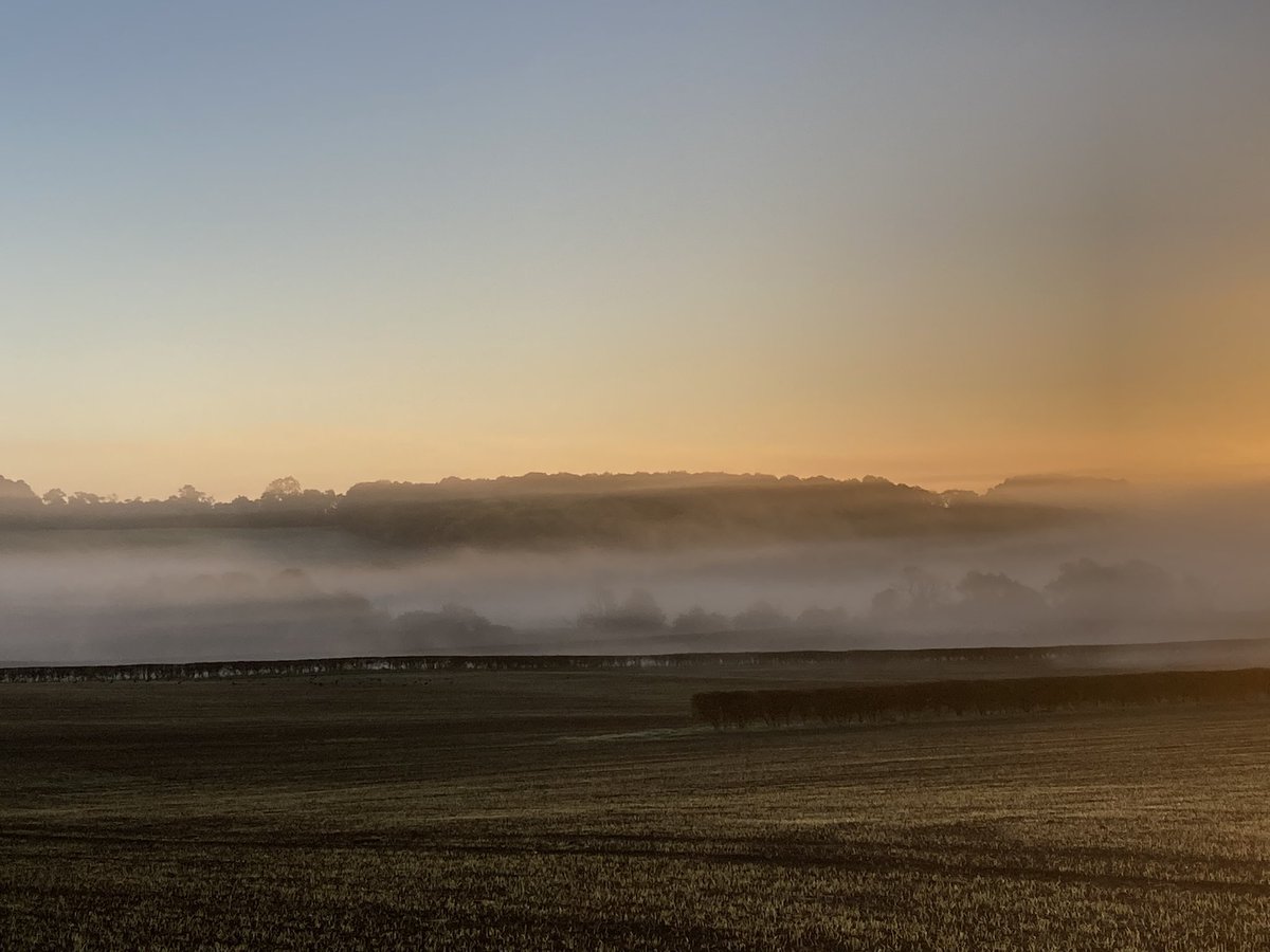 Season of mists &amp; mellow fruitfulness. Beautiful morning to be out <a href="/FarmRunnerUK/">Farm Runner</a> #rutland