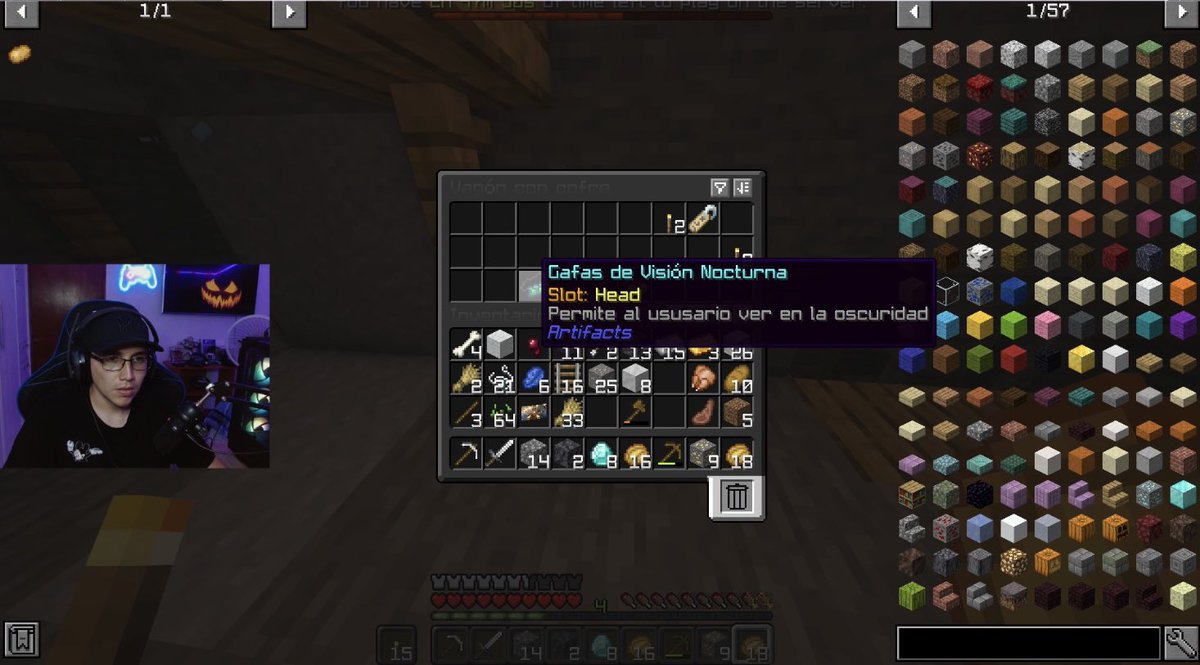 elandroidead's tweet photo. Mori como 10 veces, tuve que suplicarle al Dios de la Luna que me ayudara y lo que me vine encontrando 🤟🏻🔥
@al_filo2oficial 
#AlFilo2 #Minecraft https://t.co/aU9OoDjlND