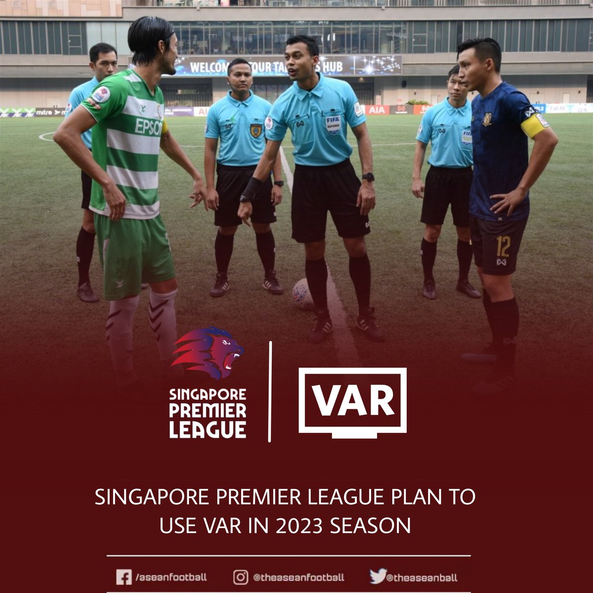 ASEAN FOOTBALL on Twitter "🇸🇬 SINGAPORE PREMIER LEAGUE PLAN TO USE VAR