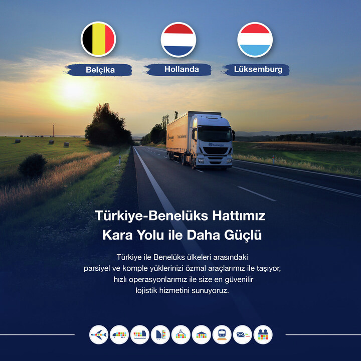 🚛Türkiye-Benelüks Hattımız Kara Yolu ile Daha Güçlü

🚛Our Türkiye-Benelux Line is Stronger by Land

#FevziGandurLogistics #FevziGandur#Logistics #Transport #Belgium #Belçika #Netherlands #Hollanda #Luxembourg #Lüksemburg #KarayoluTaşımacılığı #RoadFreight #TrustDelivered
