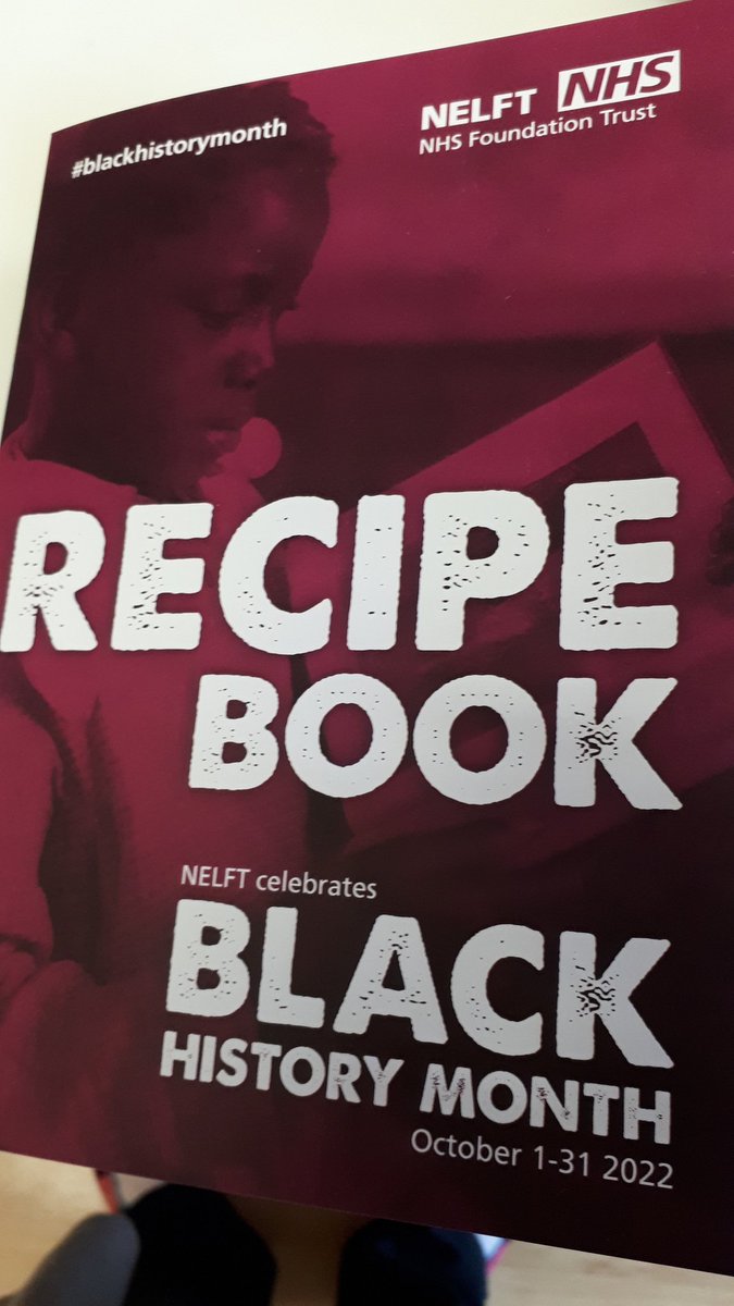Mel_ConroySLT's tweet photo. Thank you NELFT for the recipe book celebrating Black History Month. I am going to be trying Stew Peas and Spinners. @NELFT #Blackhistorymonth2022 https://t.co/lbv1GUmzQV