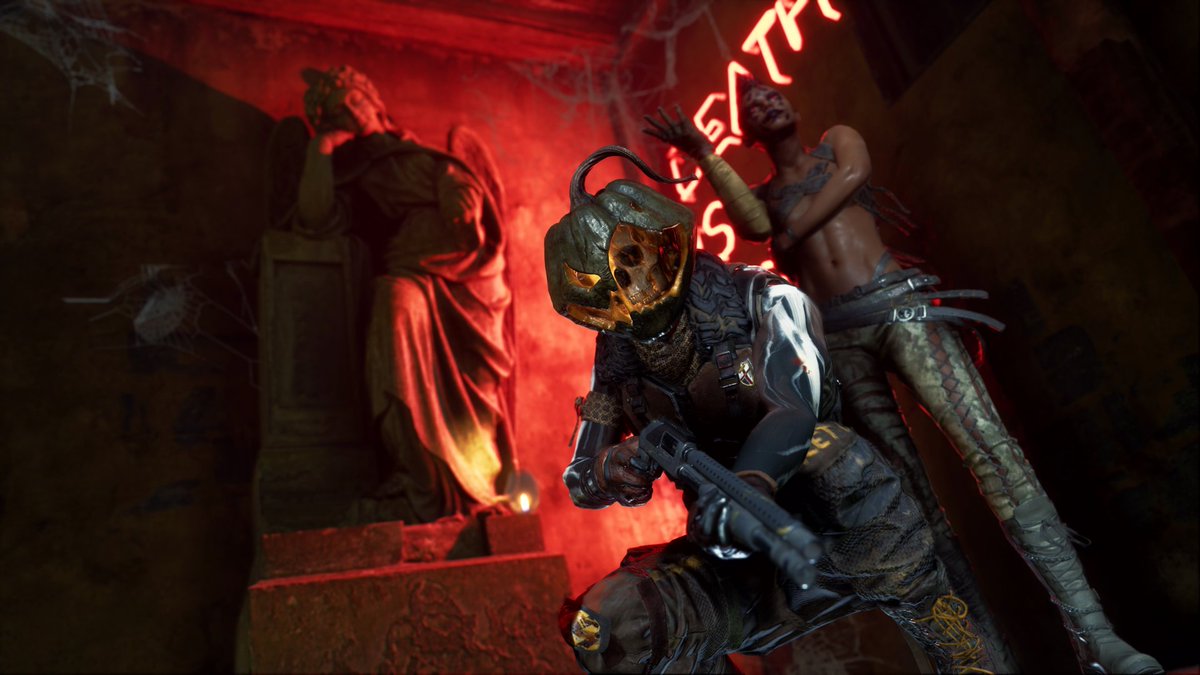 GustavStigenius's tweet image. Halloween Patch is LIVE🔴
Welcome back to #Bloodhunt!

- Trios Returns3⃣
- Bot fill for faster matchmaking🤖
- Halloween Pass🎃
- Aim Assist Rework🎮
- BIG Weapon &amp;amp; Archetype Rebalance🔫
- Traversal Improvements🦵
- QoL Improvements🔧
- Bug Fixes🐛

See you in Prague, kindred🌔🦇