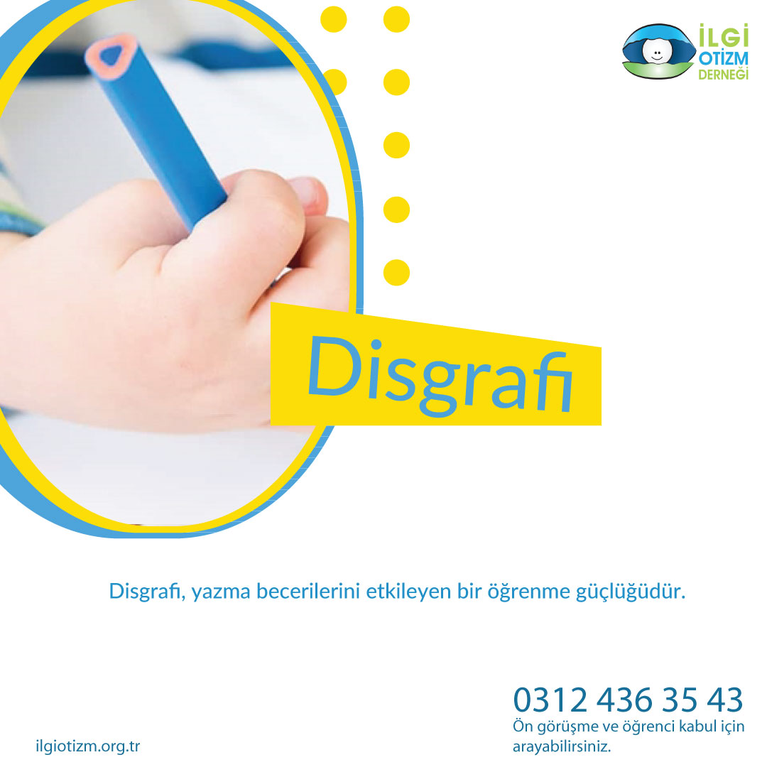ilgiotizm's tweet photo. Disgrafi, yazma becerilerini etkileyen bir öğrenme güçlüğüdür. Yazım zorluğu, kötü el yazısı ve sorun olarak kendini gösterebilir.
Ön görüşme ve öğrenci kabul için 0312 436 35 43 nolu telefonumuzu arayabilirsiniz.
#ilgiotizm #özeleğitim #disleksi #disgrafi #yazmabecerisi https://t.co/w5awTYZsW1