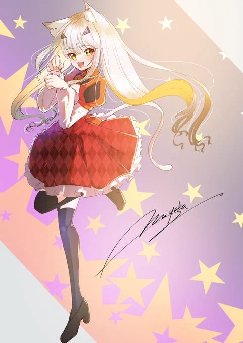 にゃーん!なハロウィンメリュジーヌ#FGO 
