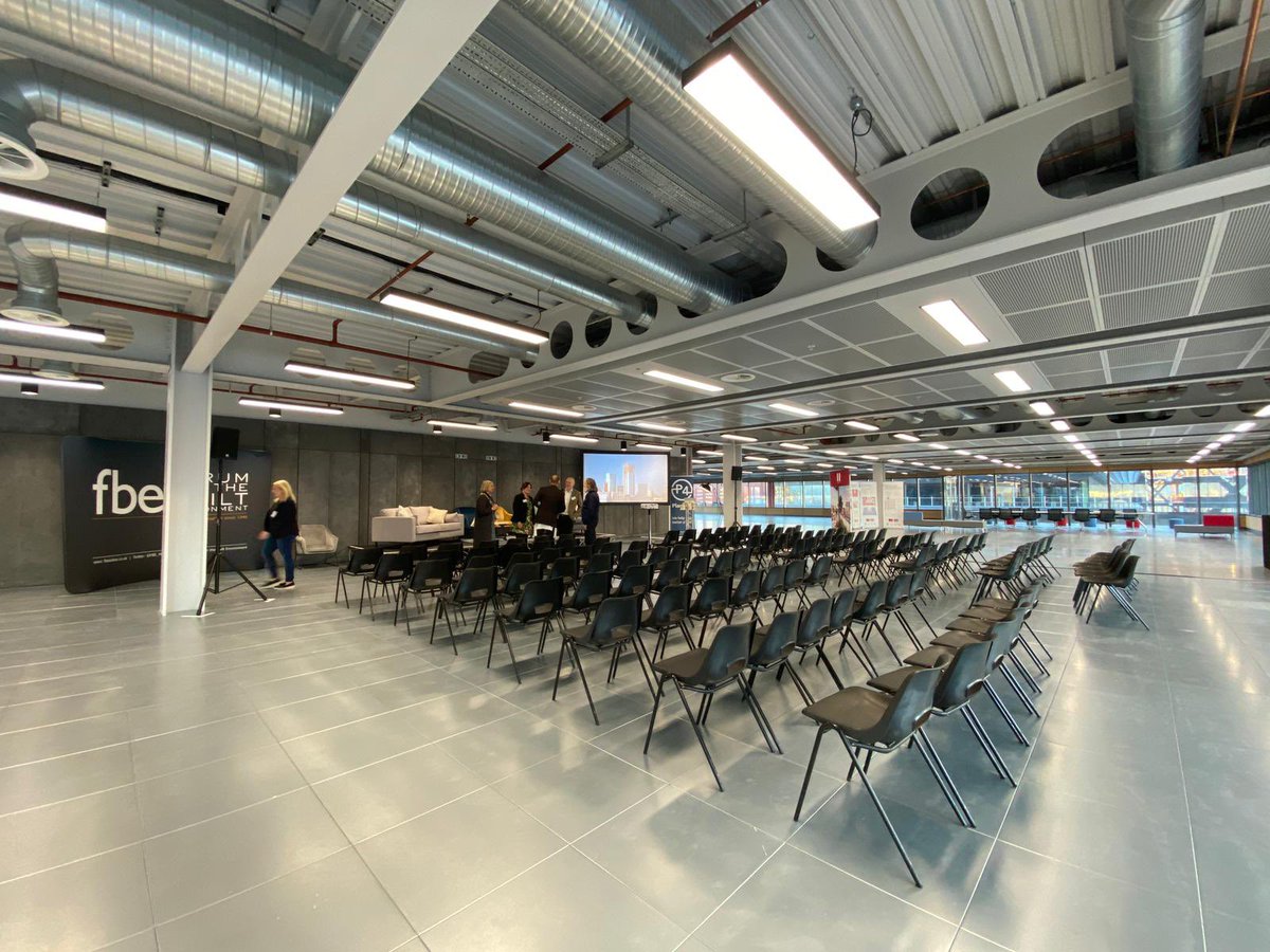 FBE_MCR's tweet photo. Full house for our discussion about all things #Salford this morning at #NewBailey , with the support of @Muse_Devs @burofour @p4plan https://t.co/IJFWQlG0f6