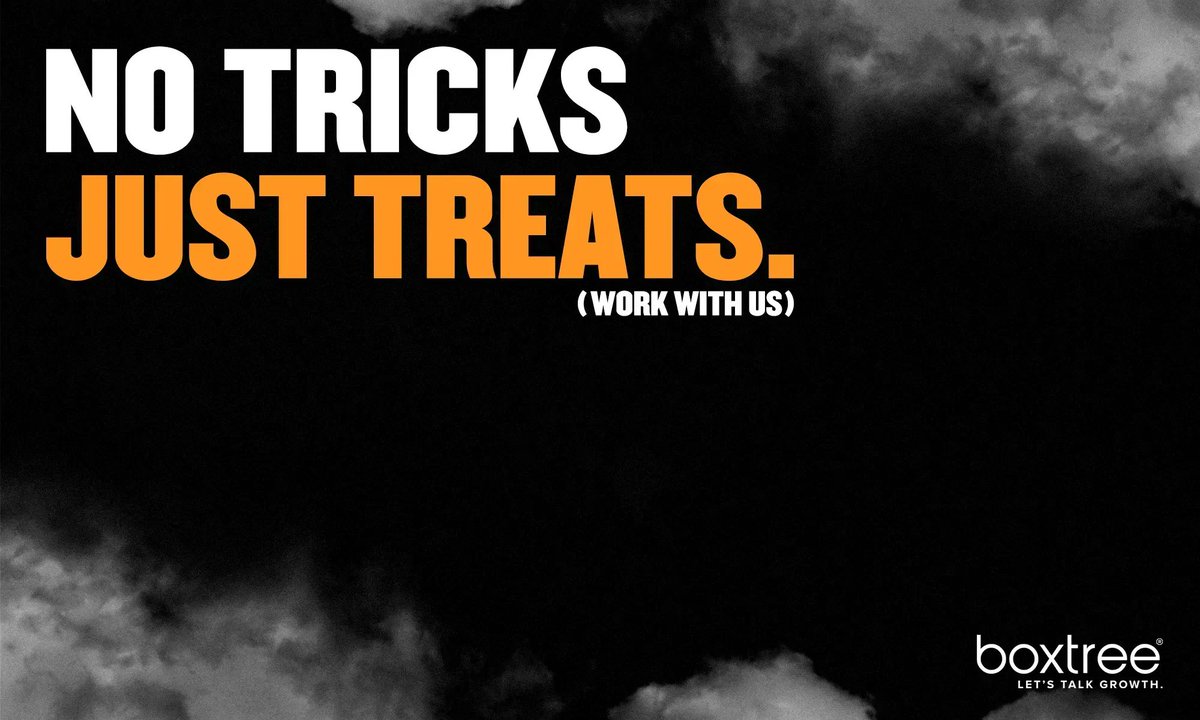 BoxtreeRecruit's tweet photo. Just treats here working with us π
#Boxtree #insurancerecruitment #insurance #spookyseason https://t.co/rzwBk3b9Tn