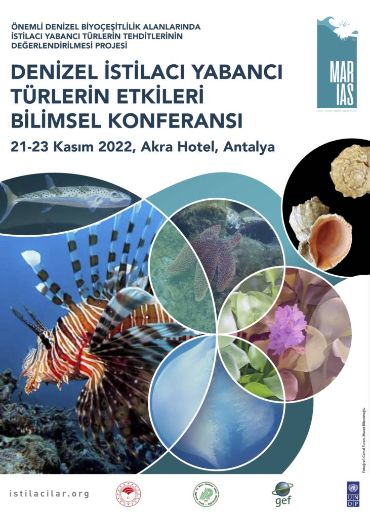 “Denizel İstilacı Yabancı Türler'​ ile ilgili çalışmalar yürüten bilim insanlarını, konuya ilgi duyan lisans ve lisansüstü öğrencileri ve uzmanları aramızda görmekten mutluluk duyarız. Son bildiri gönderim tarihi: 04 Kasım 2022. iasimpactconference.org/tr/