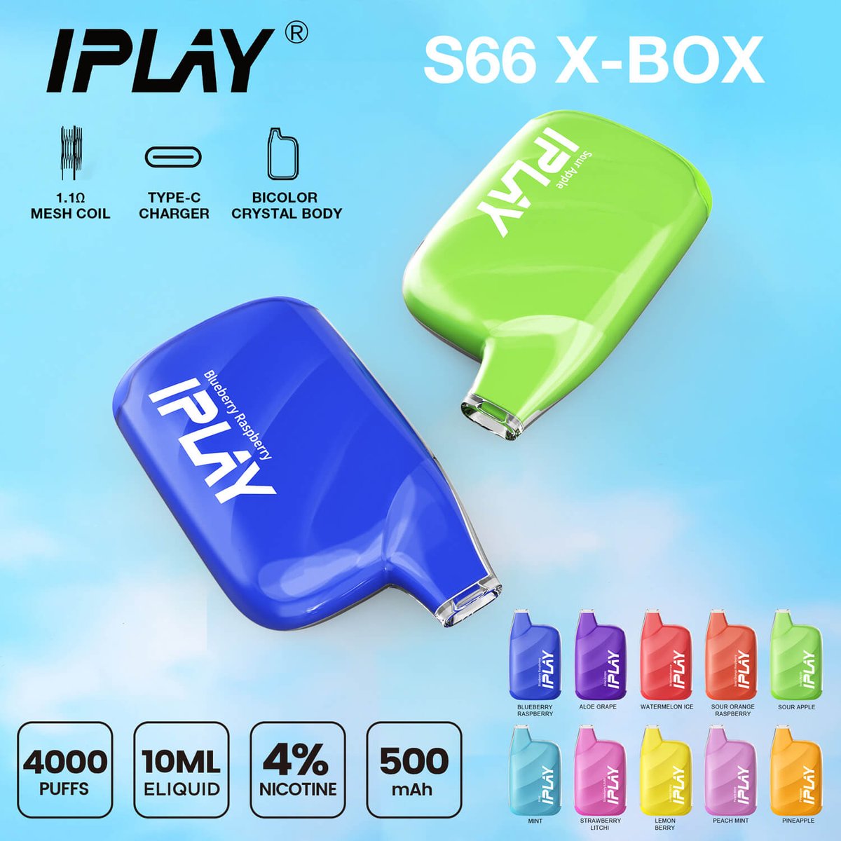 iplaybar's tweet photo. 👏Iplay X-Box currently has 10 flavors in total. Which one will you choose if you have to make the choice?😍

#vape #vapelife #vapecommunity #vapenation #vaping #vapeporn #vapeon #vapefam #vapers #vapor #vapeshop #vapetricks #vapedaily #vapelyfe #vapestagram #iplay #iplayxbox https://t.co/zvBK3dfG2Z