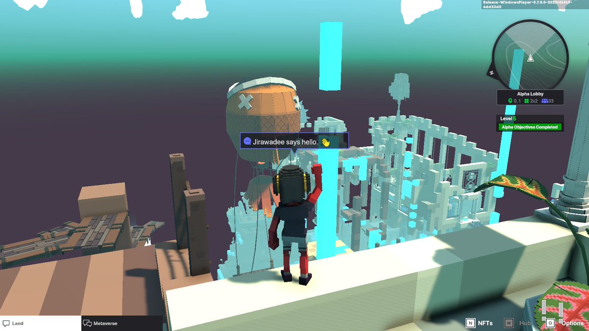 Jirawadee_Chan's tweet photo. @TheSandboxGame I just participated in the #SandboxAlphaS3Giveaway for a chance to win 500 SAND! Here is my favorite air balloon, check out my screenshot below!
👇

Very funny to be here! https://t.co/Fd164z5EY9