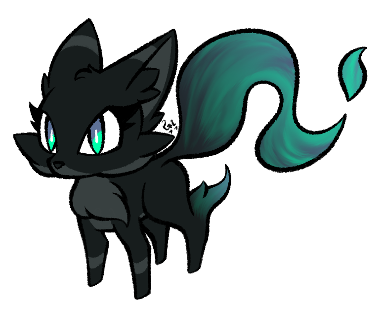 I decided that the player would choose from about 6 different mons as a starter. These starters are unique in this region, but common in their regions of origin.
This is Revottu, a fire-fox monster that'll have 1 evolution. It's flames resemble the aurora
#gamedev #indiedev