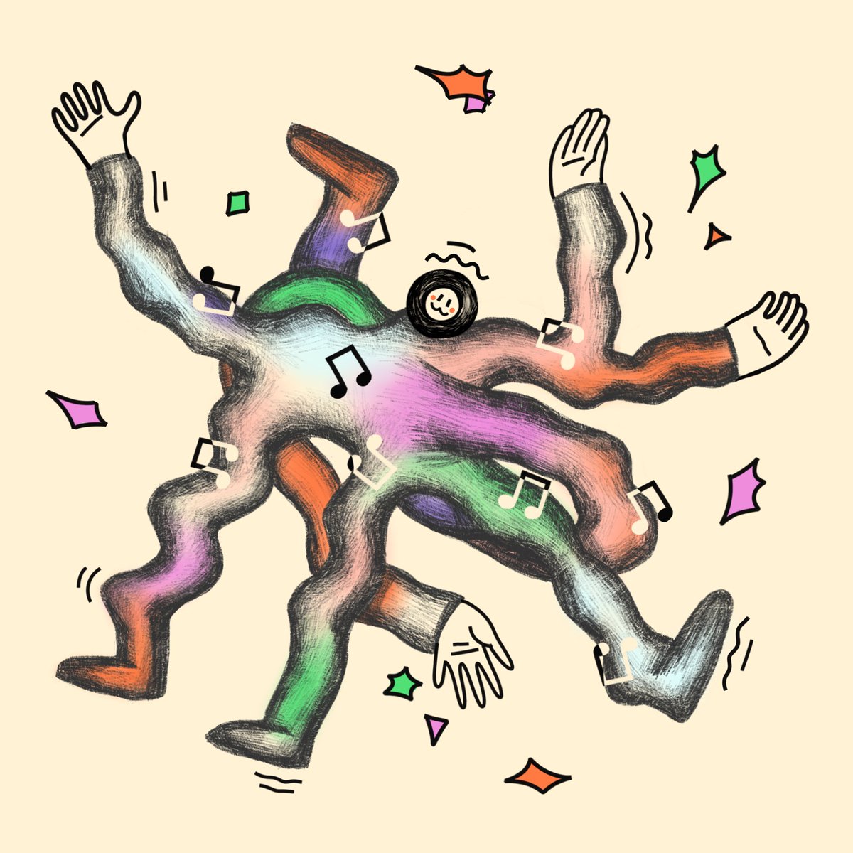 simondronet's tweet image. #tarmaszinktober2022 #inktober2022 "danse/dance"