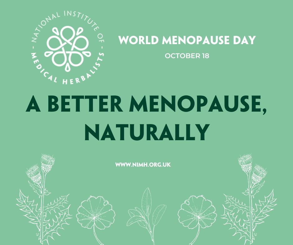 Herbal medicine prescribed by a medical herbalist lessens menopause symptoms and improves well-being. A medical herbalist prepares mixes of several herbs tailored to treat the symptoms experienced by each woman going through the menopause.<a href="/MedHerbalists/">The National Institute of Medical Herbalists</a>
bit.ly/1xwYfgs