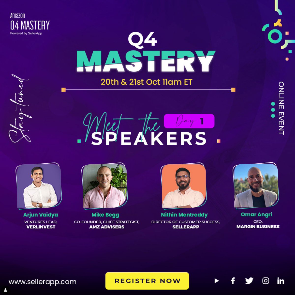 InfoMbcom's tweet photo. You have been hearing a lot about Amazon Q4 Mastery 2022, haven’t you?
Take action today & level up your Q4 sales growth
Register here 👉 https://t.co/RPhsQtU5hB
#SellerApp4All #q4 #amazonq4mastery #q4mastery #amazonq4 #amazonfba https://t.co/QDeGtsAZoN