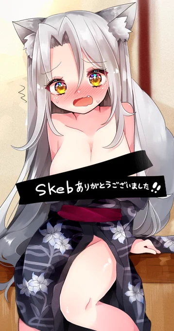 Skebありがとうございまちた(U ∩'ᴗ'///U)#Skeb 