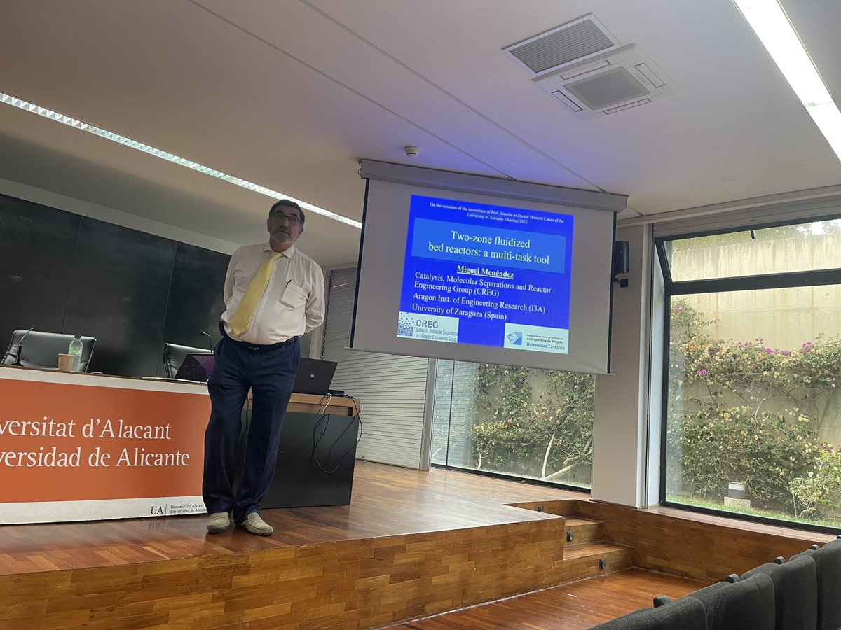 What a treat to start the day in Alicante with lectures from my PhD Advisor, Miguel Menendez, and my mentor and great friend <a href="/Kapteijnfreek/">Freek Kapteijn</a>