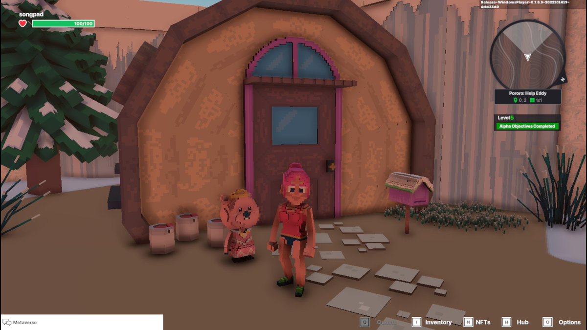 SongpadS's tweet photo. @TheSandboxGame I just finished my quest on Pororo experience on the #SandboxAlphaS3 for a chance to win a Season 3 Alpha Pass! Here I am with a cute Pororo. Check out my screenshot!

#Pororo https://t.co/7KYKeVKhF0