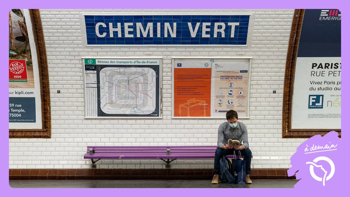 Ligne8_RATP's tweet photo. [Port du masque 😷] Chers voyageurs, conservons les bonnes habitudes. Le port du #masque est fortement recommandé sur l’ensemble du réseau Île-de-France Mobilités exploité par la #RATP.
Plus d’infos 👉 https://t.co/3cs5umyr5H https://t.co/EZZfrdJaPs