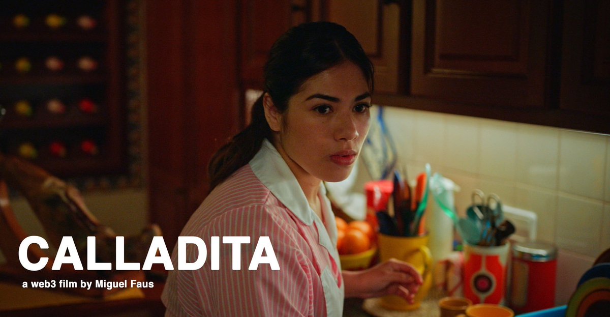 weareovergie's tweet photo. Cómo el español @MiguelFaus consiguió sacar adelante su película @calladitafilm utilizando Web3.

Hilo 👇 https://t.co/vMJnsWysTc