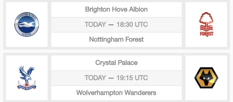 EFLHighLightz's tweet photo. Todays #LiveEPL games for sale … join the room for goals for these games …

https://t.co/6JnqfzACeC https://t.co/eHK5Tx7Bb0
