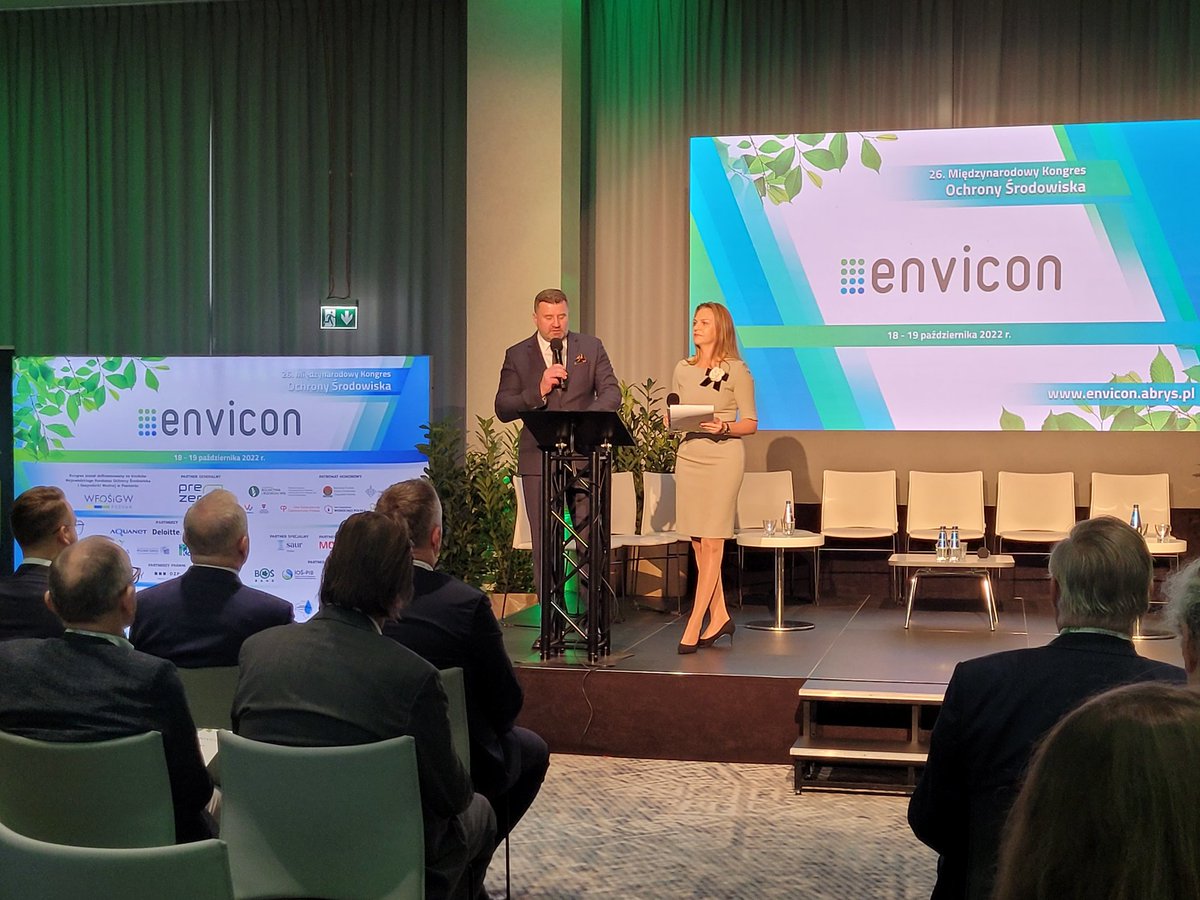 MRiRW_GOV_PL's tweet photo. Rozpoczyna się Międzynarodowy Kongres Ochrony Środowiska #Envicon w #Poznań. Wicepremier, minister #MRiRW @Kowalczyk_H objął wydarzenie patronatem honorowy. https://t.co/bG1Fr57vlP