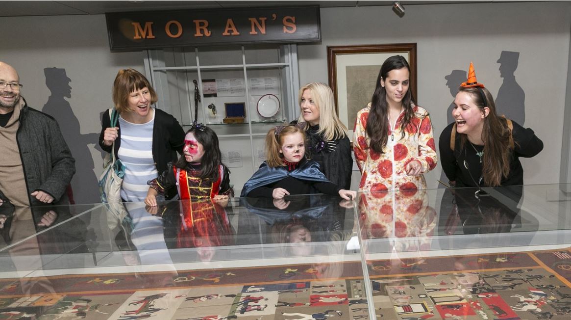NMIreland's tweet photo. Get into the spooky spirit of things this #Halloween with the National Museum of Ireland
Take magical nature walks; discover the life of a soldier living in #CollinsBarracks or learn all about #Viking god Odin. Admission is free #Mayo #winterindublin
https://t.co/necDxrnMZ6 https://t.co/IJ5CVwagH4