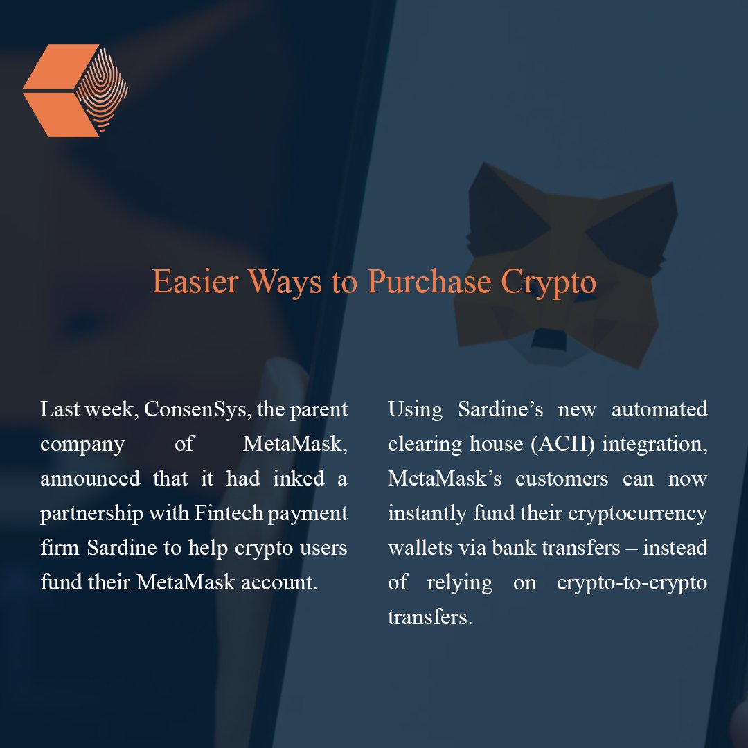 unlockbc's tweet photo. #MetaMask Introduces #Instant #BankTransfer for #USCustomers
Follow our Instagram for more:
https://t.co/1kiWfxVoTW
Check our website:
https://t.co/pcLJX9vVIr
#blockchain #crypto #cryptocurrency #defi #nft #mena #dubai #uae #ksa #bahrain #metaverse https://t.co/wNhW2vMJot