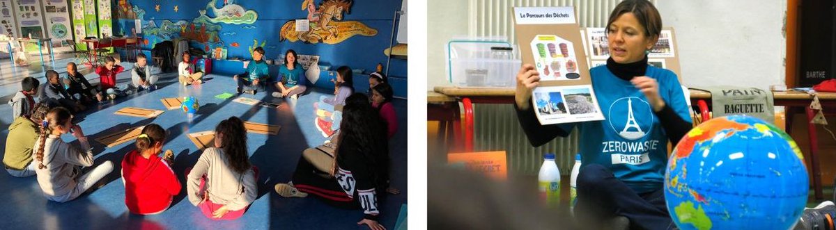 ZeroWasteFR's tweet photo. Pour aider @ZeroWasteParis à intervenir dans les écoles et sensibiliser les plus jeunes au zéro déchet, zéro gaspillage ➡ faites un don : https://t.co/aIUa36NKLs https://t.co/95YX2ke8lj