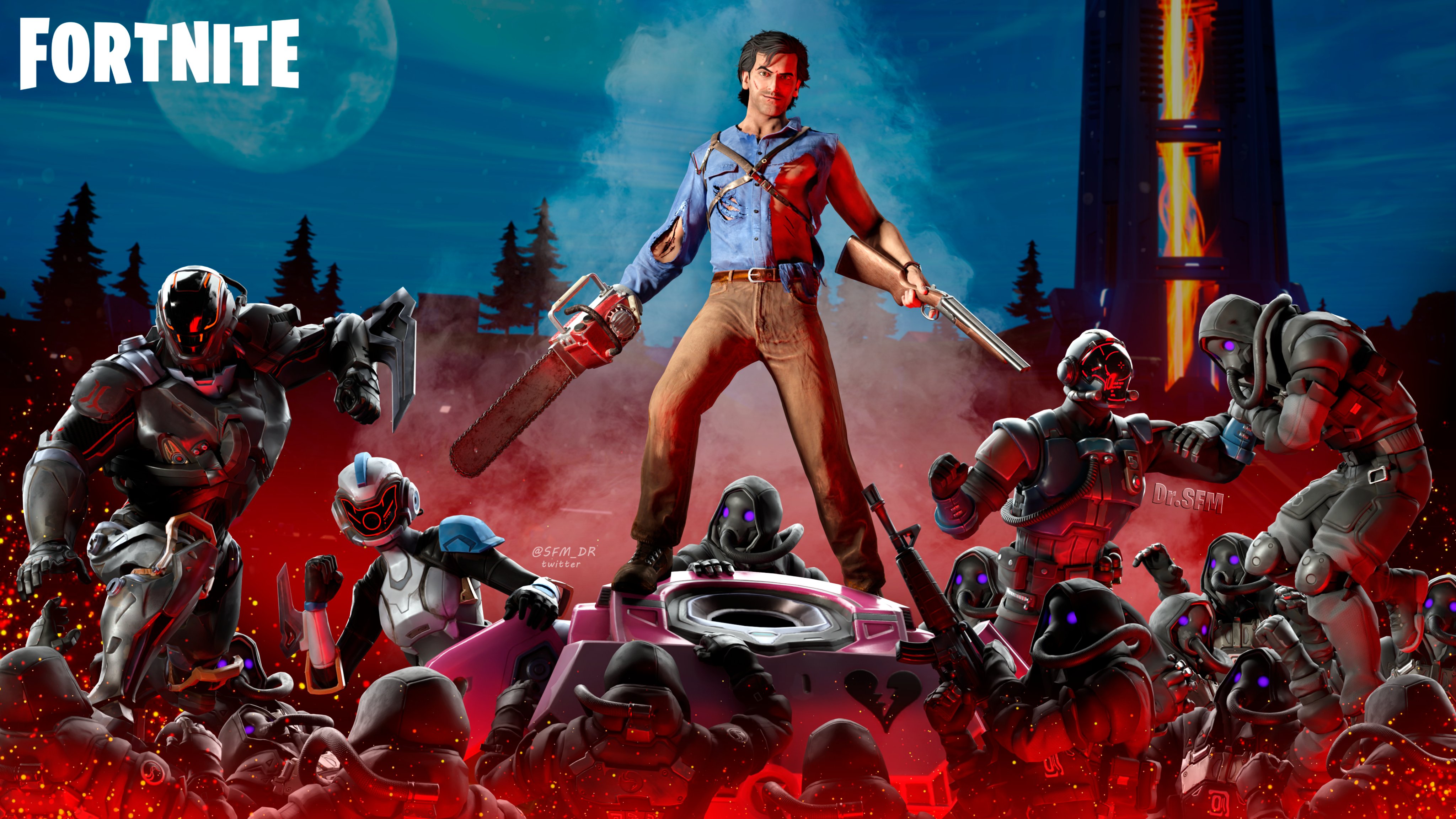 Fortnite: Where To Find Evil Dead's Ash Williams