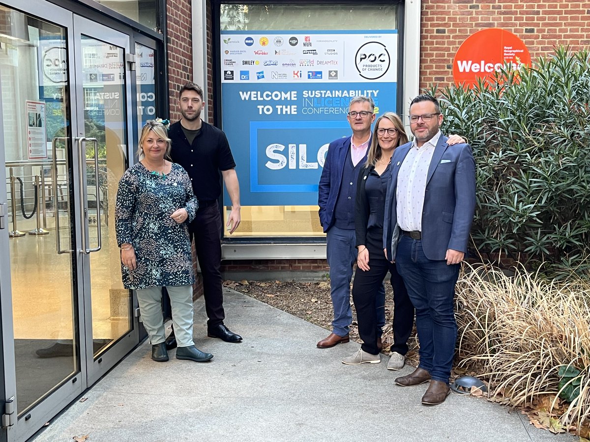 LicensingSource's tweet photo. We're at the Sustainability in Licensing Conference today - best of luck to our Products of Change colleagues, Helena and Rob! #SILC22 @products_change https://t.co/sfjV0QeaCl