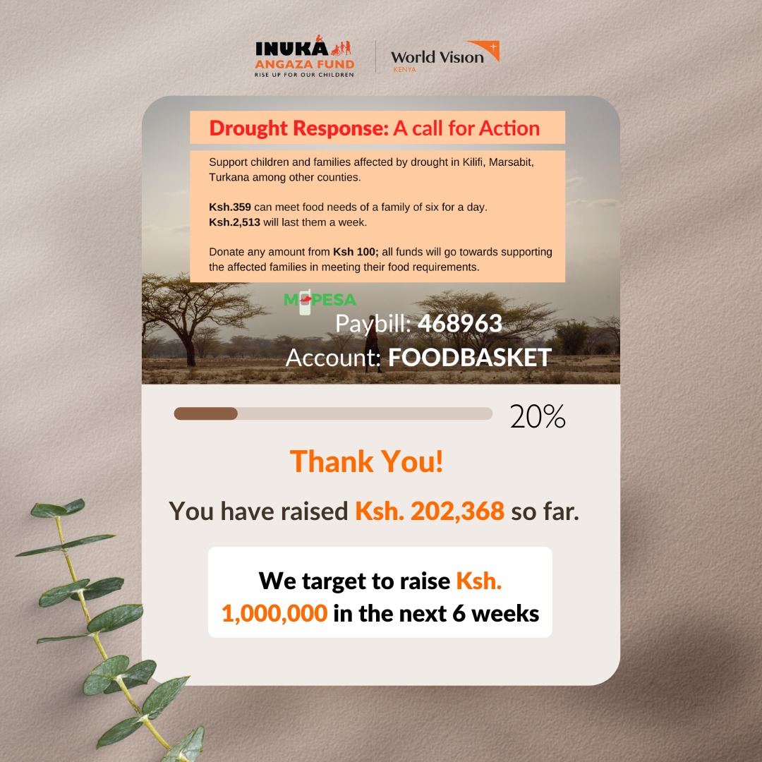 MKapombe's tweet photo. I am grateful that so many have contributed after #Tearsofhunger aired on Sunday.Many have called and are heading there with food. @WorldVisionKE is starting a school feeding program at Kavunzoni with what they have so far. Other schools will be reached if we keep giving 1/2 https://t.co/qeNiZEj8R7