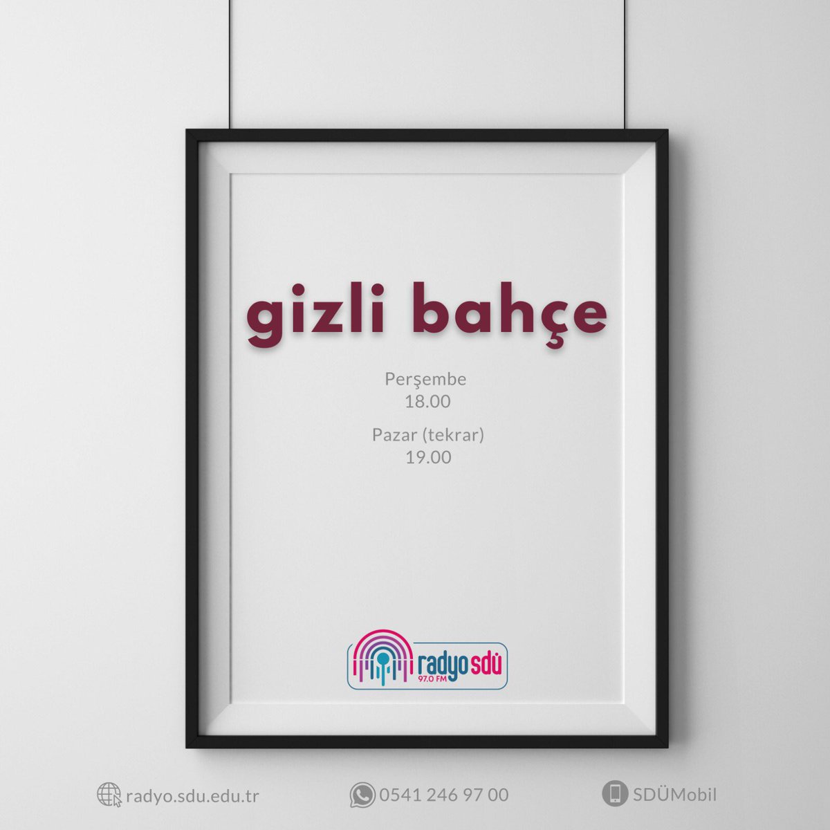 Yeni yayın döneminde sizlerleyiz...🎶