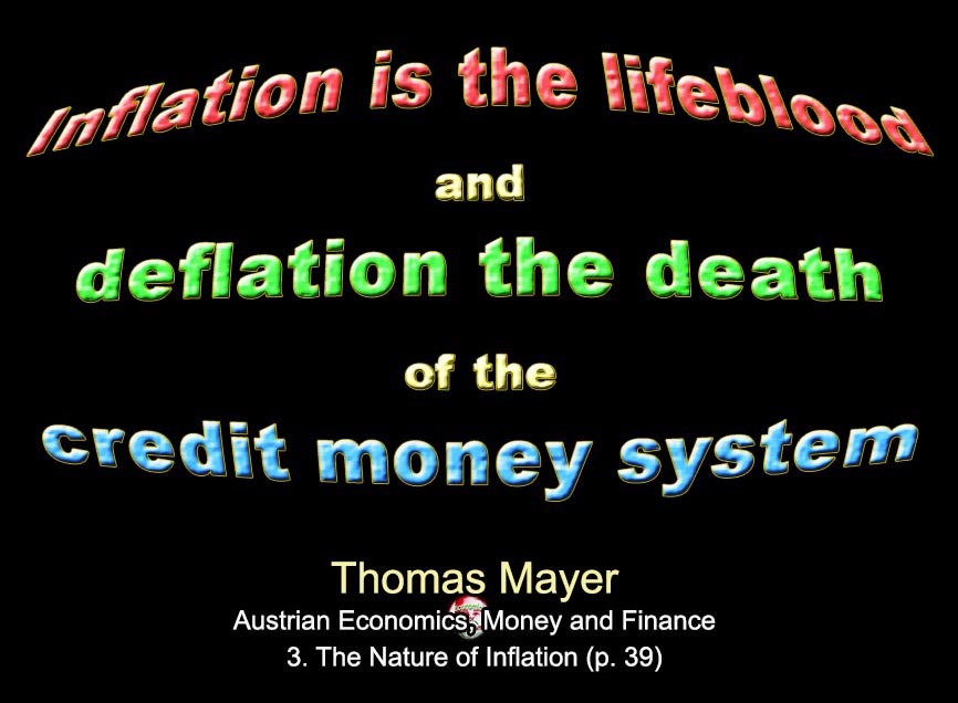 Rothbardianism's tweet photo. #ThomasMayer #austrianeconomics #inflation #money #deflation #economics https://t.co/ZOZI9b1wmA
