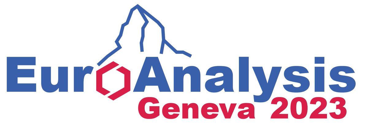 📢 The next European Conference on Analytical Chemistry
👇 👇
Euroanalysis XXI in Geneva. Mark your calendar already now 🎈 
📅 August 28-31, 2023 in Geneva  (Switzerland)
Attractive scientific program is guaranteed! To learn more, just follow 👉euroanalysis2023.ch