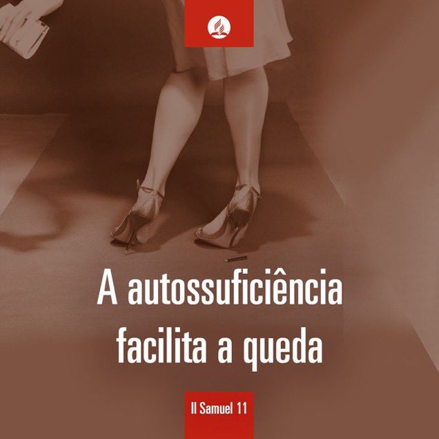 jeanetepinto's tweet photo. #2Sm11|Quando condescendemos com os desejos da carne revelamos quão enganoso é o coração humano, desesperadamente corrupto. #rpSp https://t.co/exe18mrYv2
