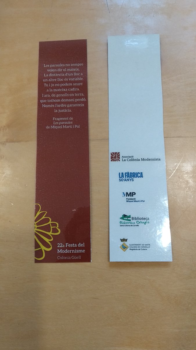 Compartim fotografies de la 22a Festa Modernista de <a href="/StaColomaC/">Ajuntament de Santa Coloma Cervelló</a> organitzada per la <a href="/LaColoniamodern/">LaColòniamodernista</a>, en què s'ha celebrat #Lafàbrica50anys!

Moltes gràcies a tothom que hi ha participat!