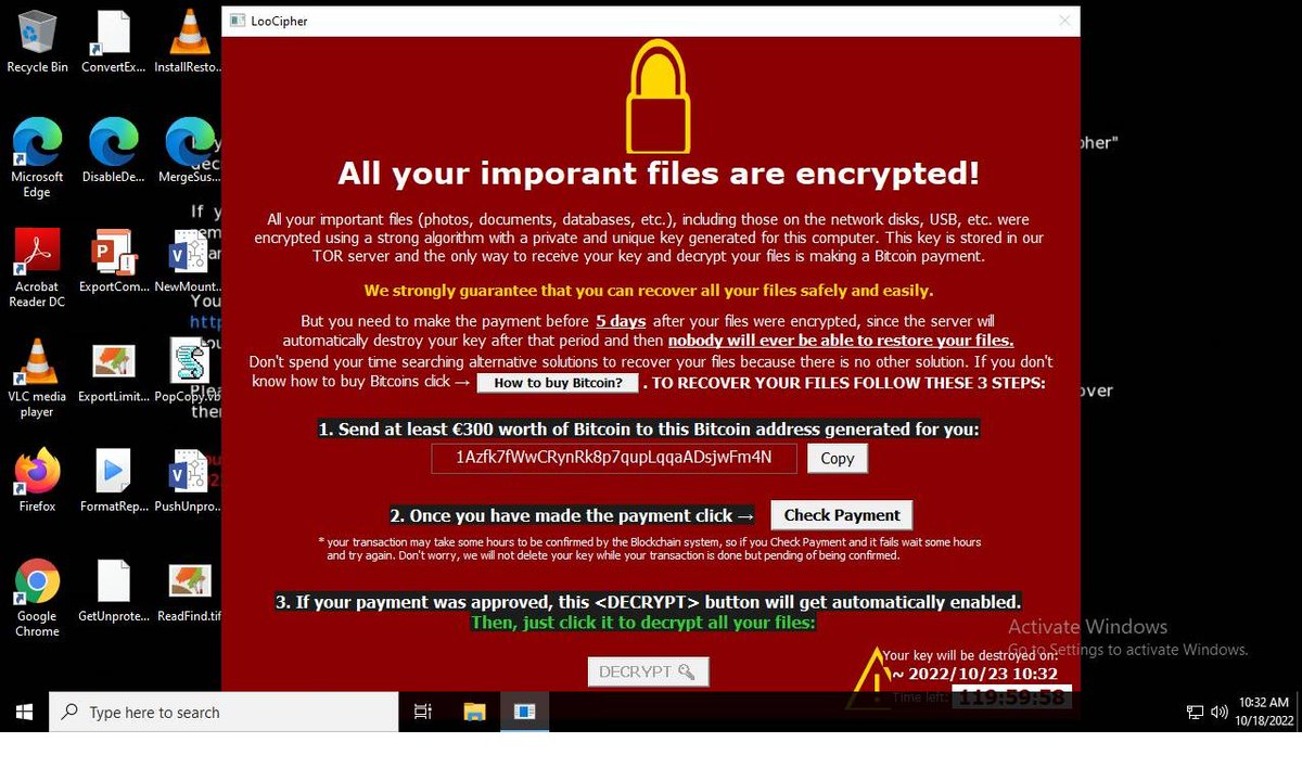 petikvx's tweet photo. Check out this analysis on https://t.co/lsvBRen7Pb malware sandbox:
https://t.co/ziaILLtN7z #LooCipher https://t.co/AUbXkrNh0H