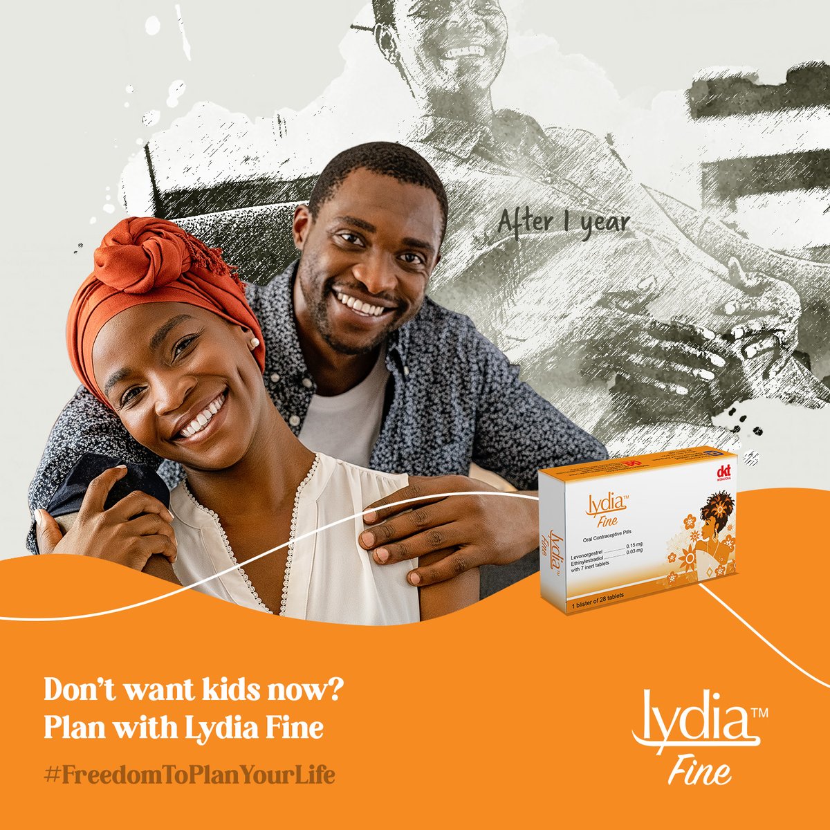 LydiaEA_'s tweet photo. Enjoy the freedom to plan for kids at a later time with Lydia Fine! It’s 99% effective and reliable.
#FreedomToPlanYourLife
#LydiaContraceptives
Contact your healthcare provider for more information. https://t.co/vQYgtNb7E7